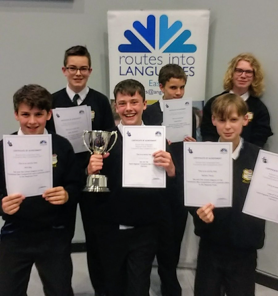 Success! Translation Bee national finalists! – Beverley Grammar School